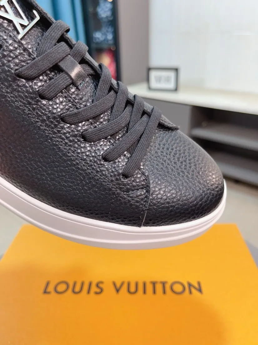 Men's shoes💰440🌹🌹[LV]🌹High-end brand of men's shoes: official website 1:1 latest masterpiece: the upper is made of Italian imported first-layer cowhide with special materials➕made of full genuine leather lining🔥, making walking more convenient and comfortable! Exclusive new style, stunning work [color]! Create a fashionable personality to set off your uniqueness! A must-have for trendy men! Classic🔥Number: 38-44